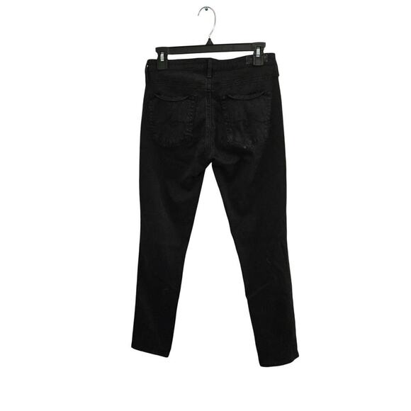 AG Adriano Goldschmied Black Prima Mid Rise Cigarette Jeans Size 2 - Picture 3 of 6